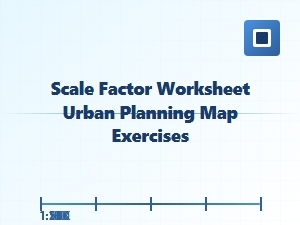From Maps to Models: Scaling Exercises for City Planning