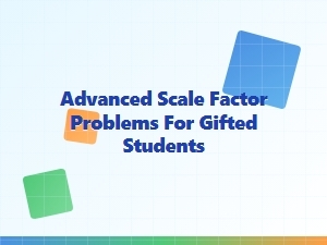 Challenging Scale Factor Puzzles for Sharp Minds